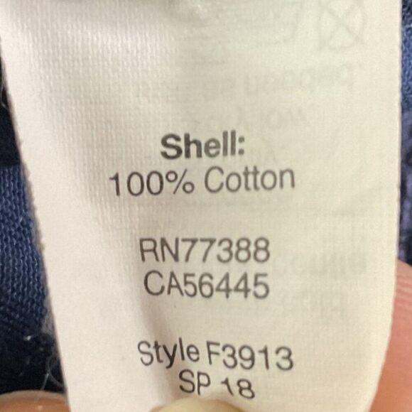 J. Crew Factory Women's Cotton Utility Jacket XXS Navy Blue With Hood & Pockets - Picture 7 of 11